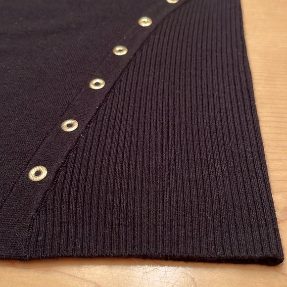 Cache Black Sweater Tube Top w/ Removable Straps Sz M - Picture 6 of 14